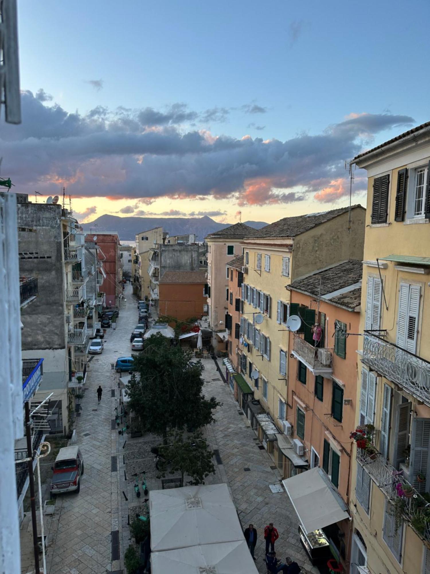 Ferienwohnung Semeli Old Town Corfu Retreat With Amazing Views Exterior foto